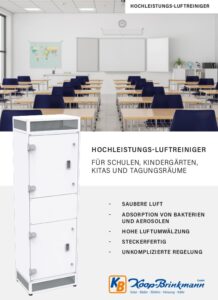 Broschüre Hochleistungs-Luftreiniger