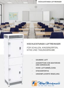 Broschüre Hochleistungs-Luftreiniger