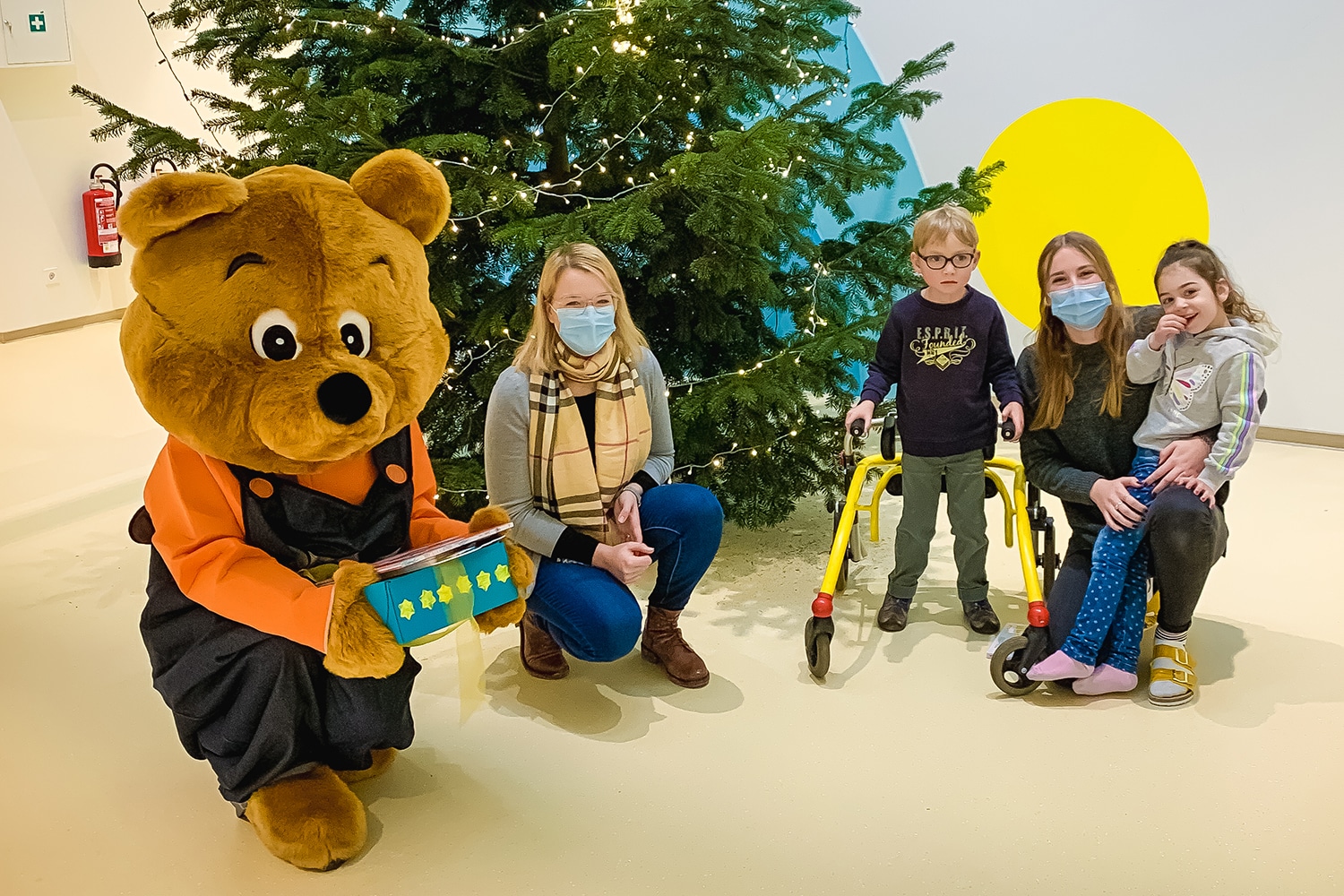 KBär holt Weihnachtswünsche aus Kita am Müntepark ab
