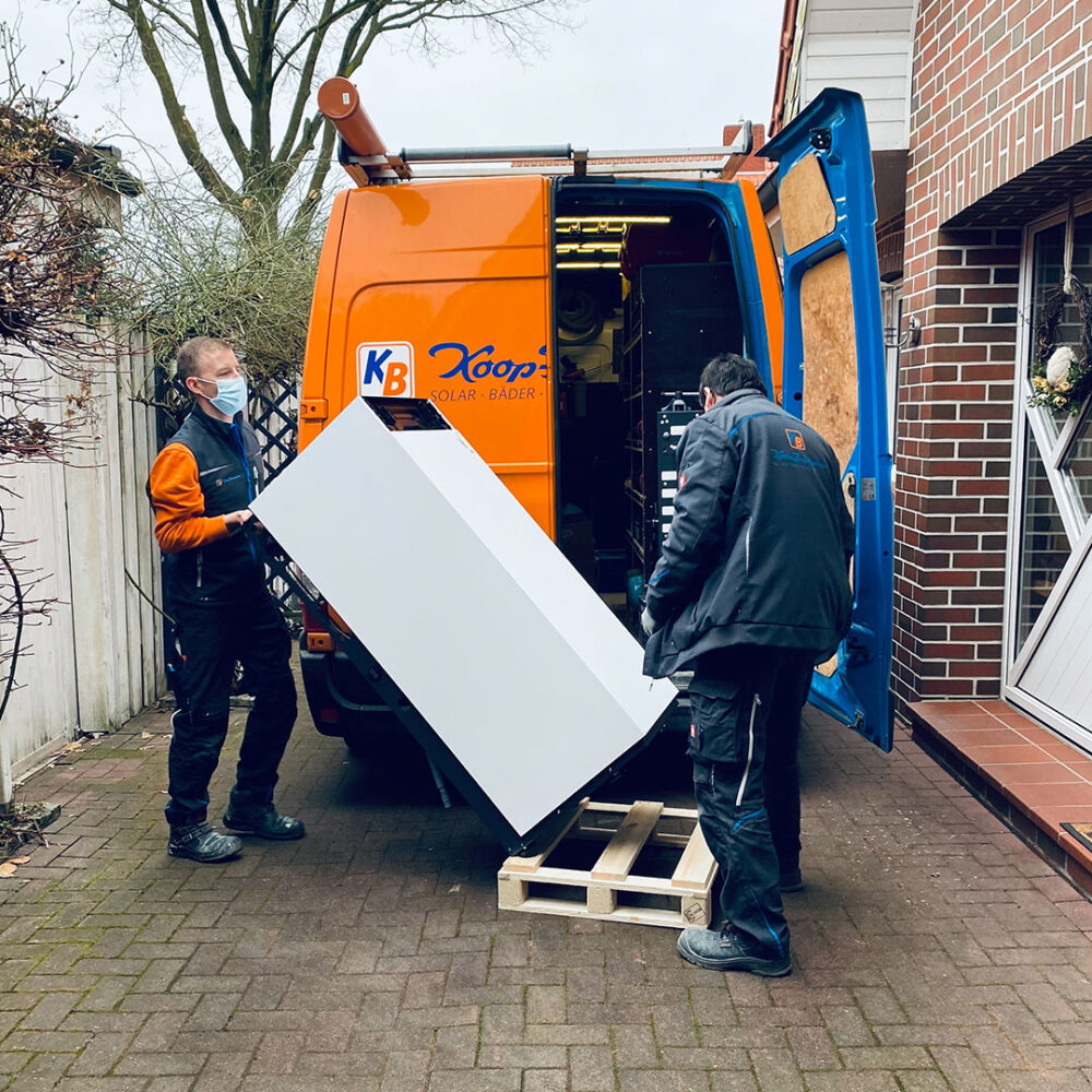 Anlagenmechaniker-Viessmann-Gasheizung