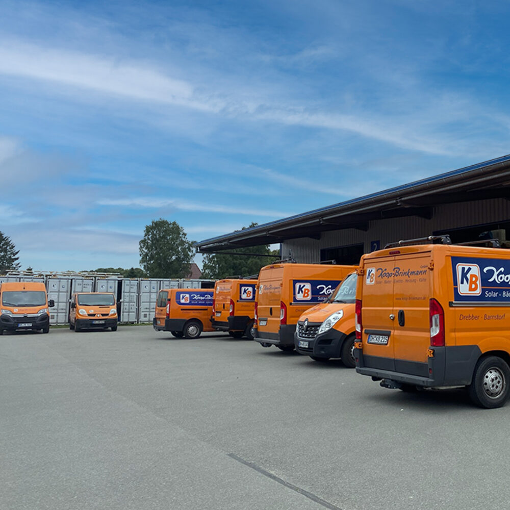 Koop-Brinkmann Flotte auf Hof