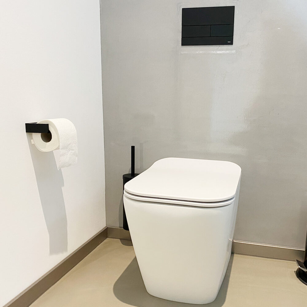 Stehende Toilette