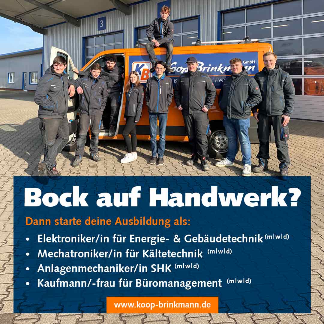 Azubis bei Koop-Brinkmann GmbH