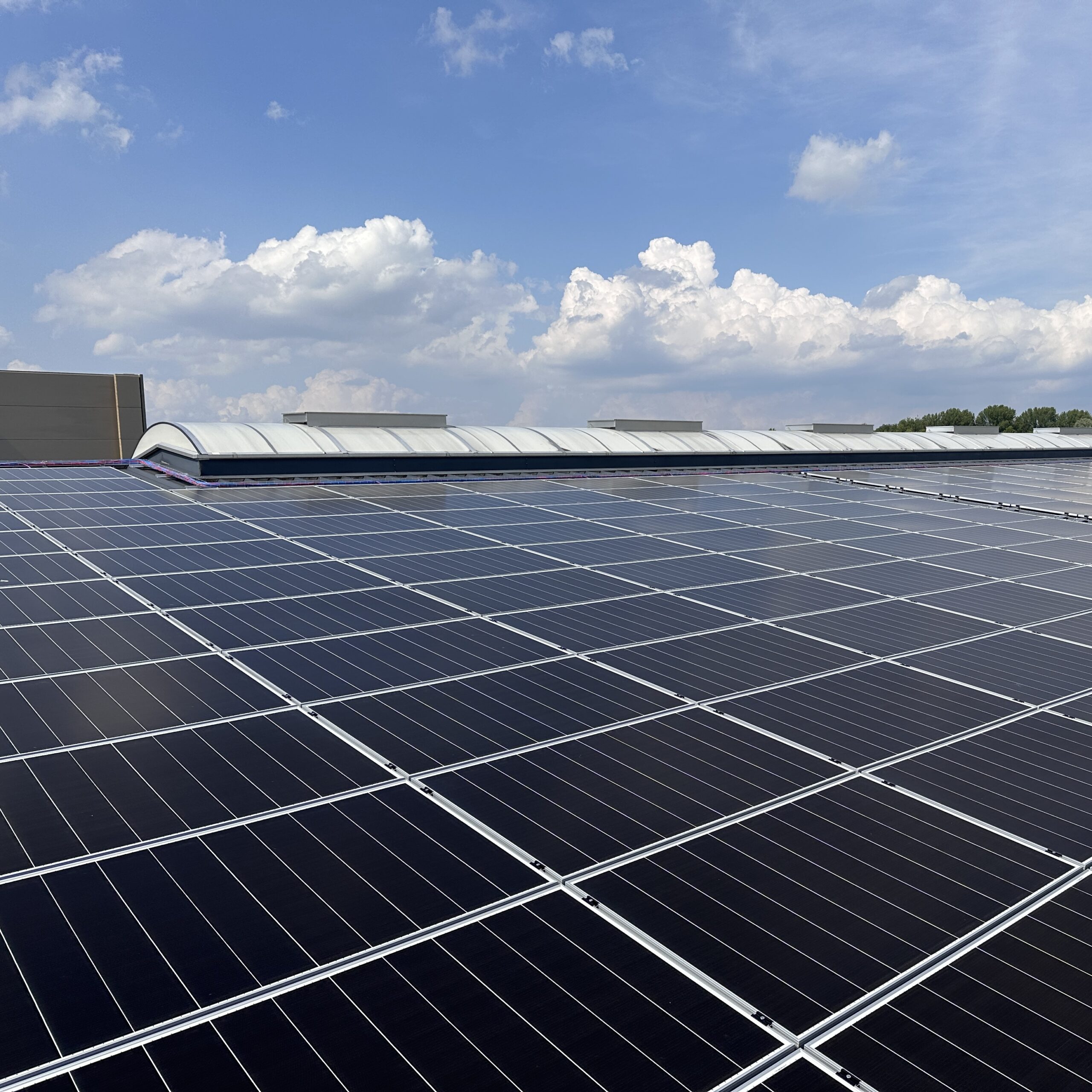 Photovoltaik Gewerbedach